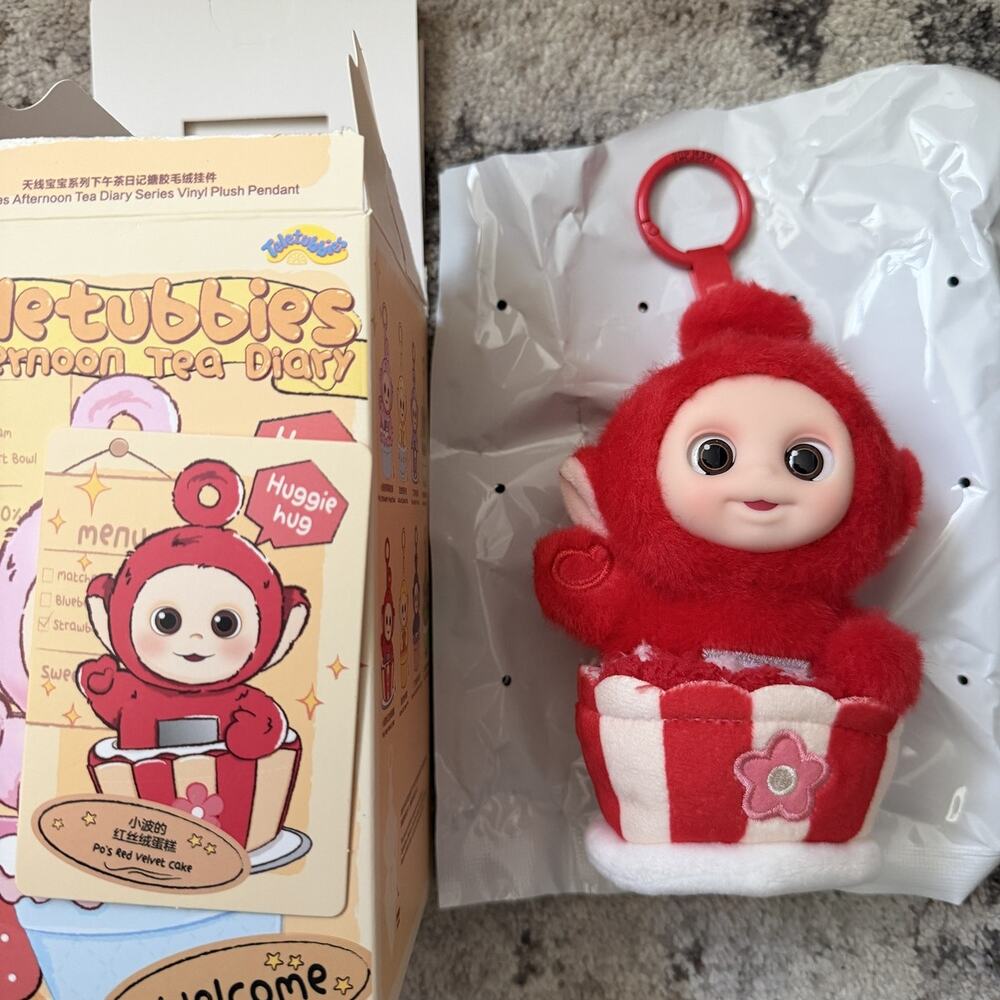 POP MART Teletubbies Afternoon Tea Series - Po's Red Velvet Cake